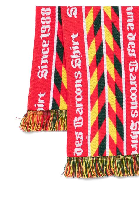 1988 wovwn scarf unisex red COMME DES GARÇONS | FP-K402-W251